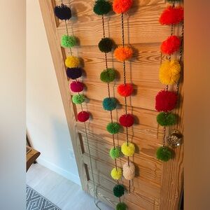 Colorful Pom Pom Garland